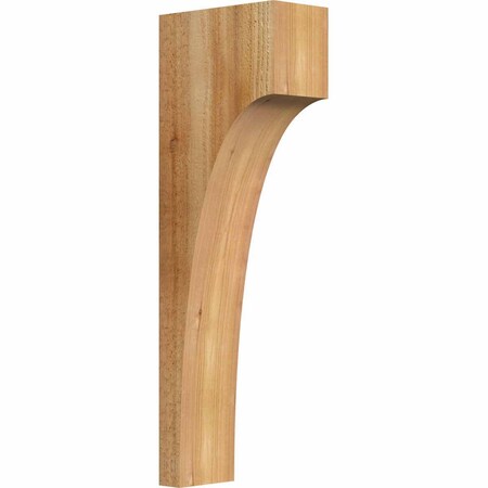 Huntington Rough Sawn Corbel, Western Red Cedar, 4"W x 8"D x 24"H